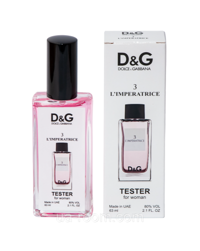 Тестер  женский Dolce&Gabbana 3 L`Imperatrice, 63 мл (NEW)