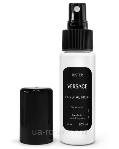 Тестер жіночий Versace Crystal Noir, 60мл. K-98