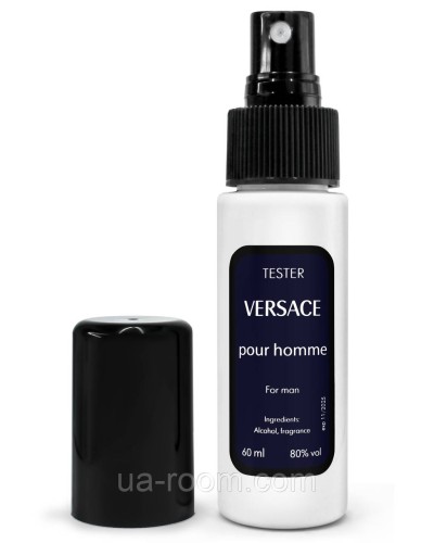 Тестер чоловічий Versace Pour Homme, 60 мл. K-338