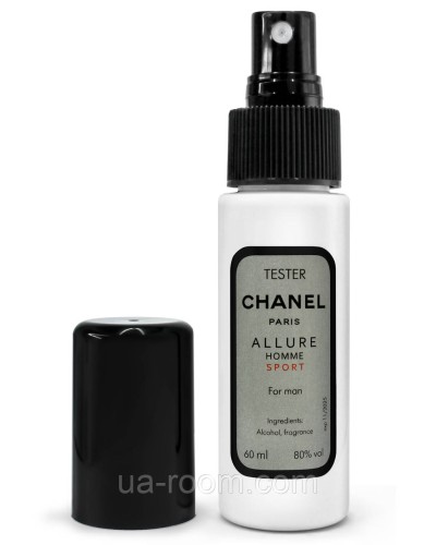 Тестер мужской Chanel Allure Homme Sport, 60 мл. K-306