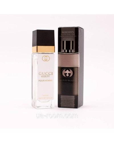 Тестер чоловічий Gucci Guilty Pour Homme, 40 мл.