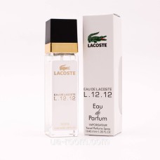 Тестер чоловічий Lacoste eau de lacoste L.12.12 Blanc-Pure, 40 мл.