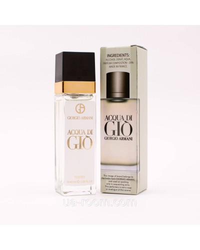 Тестер чоловічий Giorgio Armani Acqua Di Gio Men, 40мл.