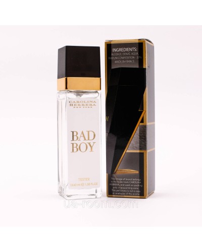 Тестер чоловічий Carolina Herrera Bad Boy, 40мл.