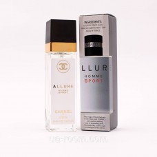 Тестер чоловічий Chanel Allure Homme Sport, 40мл.