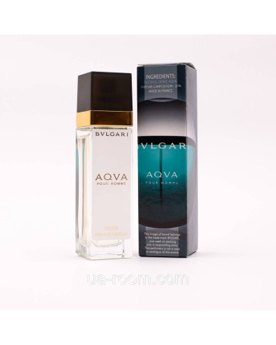 Тестер чоловічий Bvlgari Aqua Pour Homme, 40мл