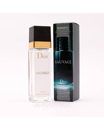 Тестер чоловічий Christian Dior Sauvage, 40мл.