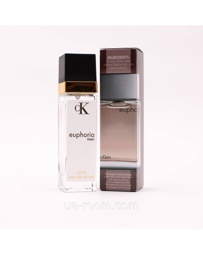 Тестер мужской Calvin Klein Euphoria Men, 40 мл.