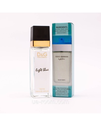 Тестер жіночий Dolce&Gabbana Light Blue, 40 мл.