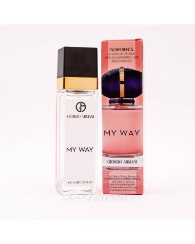 Тестер жіночий Giorgio Armani My Way, 40мл.