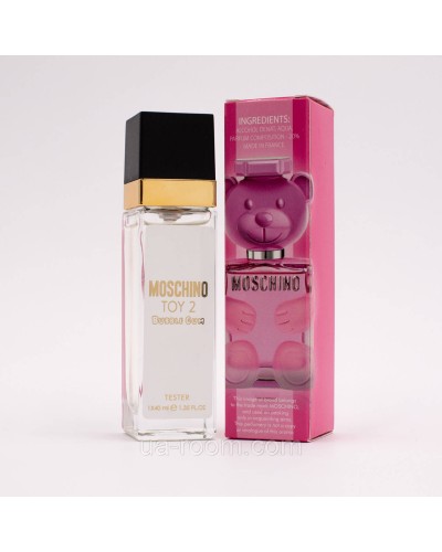 Тестер жіночий Moschino Toy 2 Bubble Gum, 40мл.