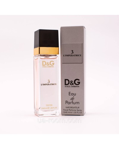 Тестер жіночий Dolce&Gabbana 3 L`Imperatrice, 40 мл.