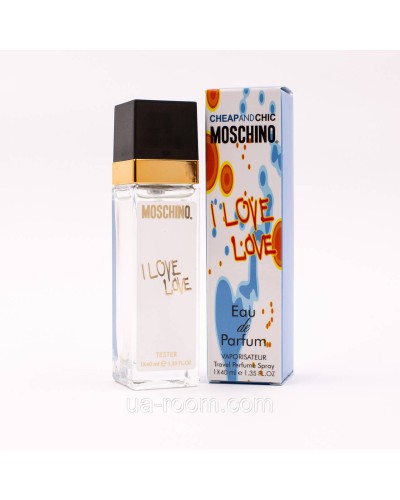 Тестер жіночий Moschino I Love Love, 40мл.