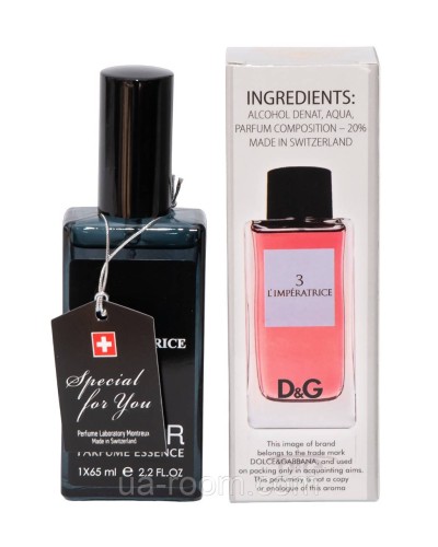 Тестер жіночий Dolce&Gabbanaa 3 L`Imperatrice, 65 мл.