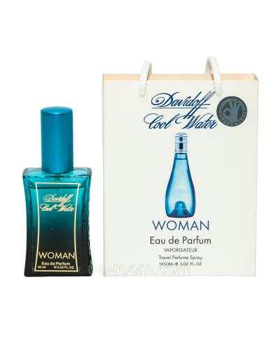 Тестер женский Davidoff Cool Water woman, 50 мл, сумка.