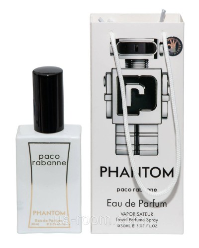 Тестер чоловічий Paco Rabanne Phantom, 50 мл, сумка.