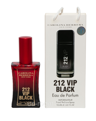 Тестер чоловічий Carolina Herrera 212 Vip Black, 50мол. сумка.