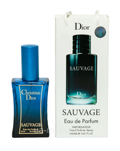 Тестер чоловічий Christian Dior Sauvage, 50мл, сумка.