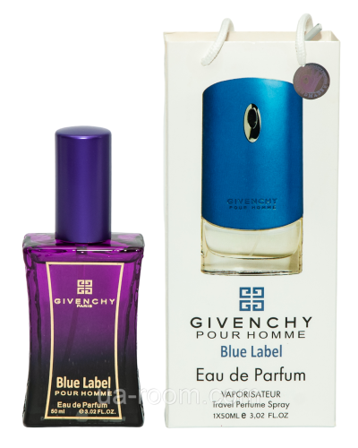 Тестер чоловічий Givenchy Blue Label, 50мл, сумка.