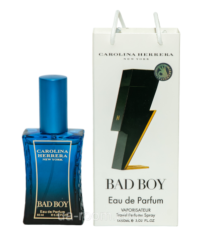 Тестер чоловічий Carolina Herrera Bad Boy, 50мл, сумка.