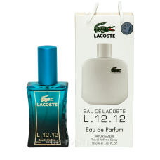 Тестер чоловічий Lacoste eau de lacoste L.12.12 Blanc-Pure, 50 мл, сумка.