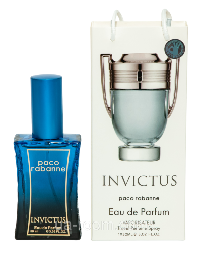 Тестер чоловічий Paco Rabanne Invictus, 50мл, сумка.