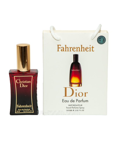 Тестер мужской Christian Dior Fahrenheit, 50 мл, сумка.