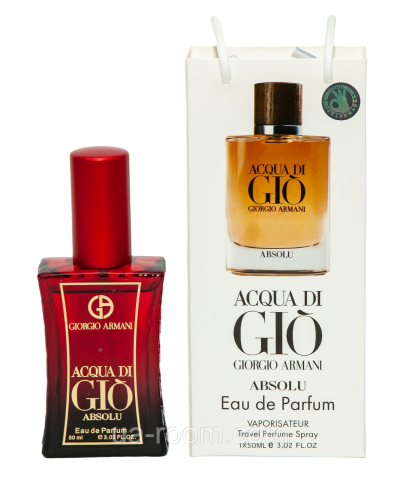 Тестер чоловічий Giorgio Armani Acqua di Gio Absolu, 50мл, сумка.