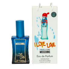 Тестер жіночий Moschino I Love Love, 50мл, сумка.