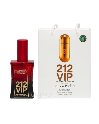 Тестер жіночий Carolina Herrera 212 VIP, 50мл, сумка.