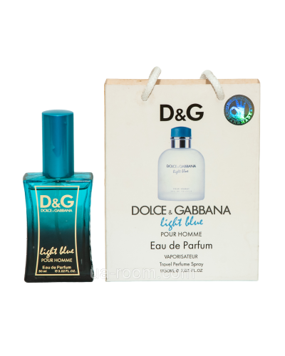 Тестер чоловічий Dolce&Gabbana Light Blue Pour Homme, 50 мл, сумка.