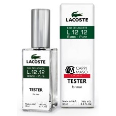 Тестер DUTYFREE чоловічий Lacoste eau de lacoste L.12.12 Blanc-Pure 60 мл.