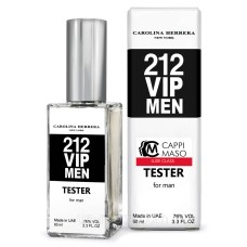 Тестер DUTYFREE мужской Carolina Herrera 212 Vip Men, 60 мл.