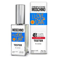 Тестер DUTYFREE женский Moschino I Love Love, 60 мл.