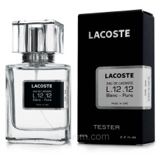 Тестер чоловічий Lacoste eau de lacoste L.12.12 Blanc – Pure, 63 мл.