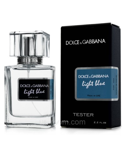 Тестер чоловічий Dolce&Gabbana Light Blue Pour Homme, 63 мл.