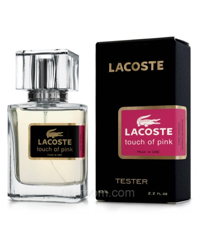 Тестер жіночий Lacoste Touch of Pink, 63мл.