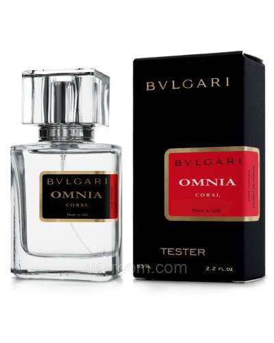 Тестер жіночий Bvlgari Omnia Coral, 63мл.