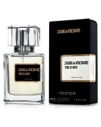 Тестер женский Zadig and Voltaire This is Her, 63 мл.