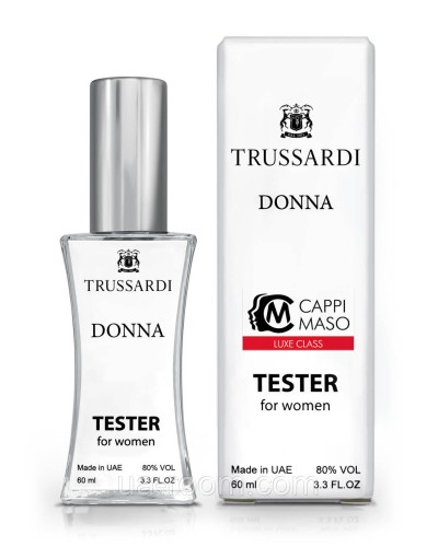 Тестер женский LUXE CLASS Trussardi Donna, 60 мл