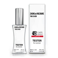 Тестер женский  LUXE CLASS Zadig and Voltaire This is Her, 60 мл.