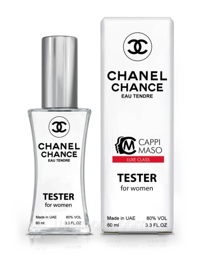 Жіночий тестер LUXE CLASS Chanel Chance Eau Tendre, 60 мл.