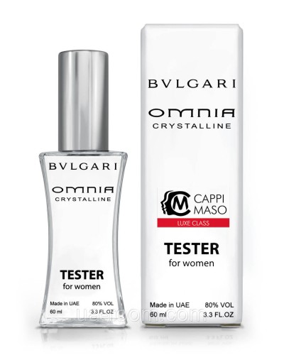 Тестер женский LUXE CLASS Bvlgari Omnia Crystalline, 60 мл.