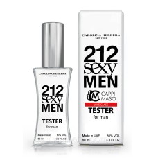 Тестер чоловічий LUXE CLASS Carolina Herrera 212 Sexy Men, 60 мл.