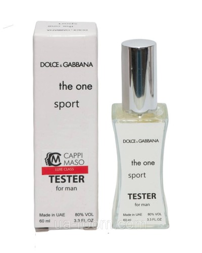 Тестер чоловічий LUXE CLASS Dolce&Gabbana The One Sport, 60 мл.