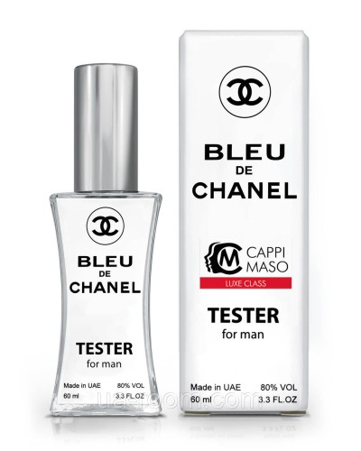 Тестер чоловічий LUXE CLASS Chanel Bleu de Chanel 60 мл.