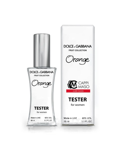 Тестер унисекс LUXE CLASS Dolce&Gabbana Fruit Collection Orange, 60 мл.