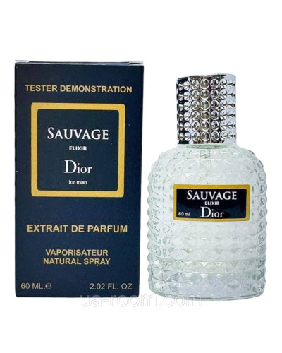 Тестер мужской  Dior Sauvage Elixir, 60 мл.