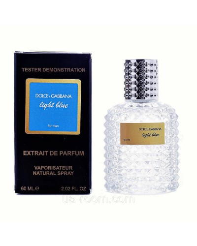 Тестер чоловічий Dolce&Gabbana Light Blue Pour Homme, 60 мл.