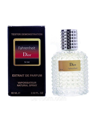 Тестер мужской Christian Dior Fahrenheit, 60 мл.